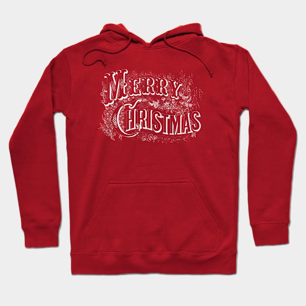 Merry Christmas Hoodie by MelsPlace